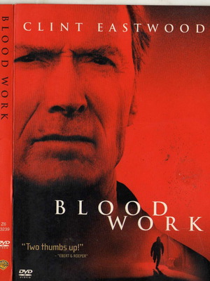 Blood Work DVD used, action crime drama with subtitles