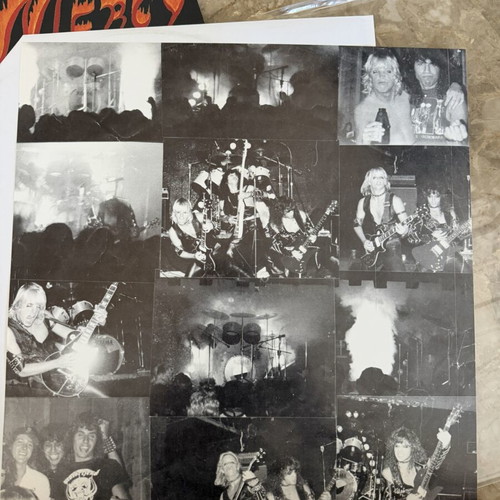 Slayer Show No Mercy original 1983 LP with Kerry King autograph