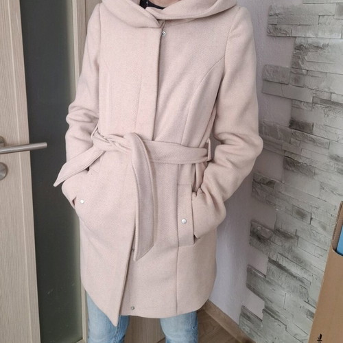 Vero Moda Donna coat light pink, size XS, like new