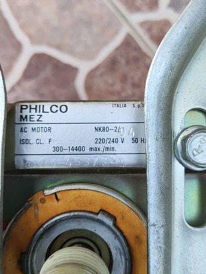 μοτέρ πλυντηρίου Philco