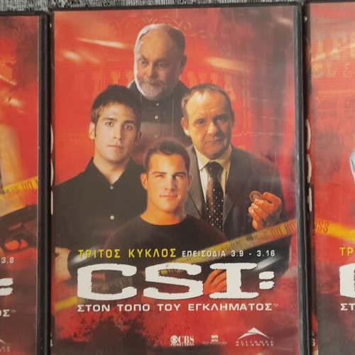 CSI third season DVD used with subtitles