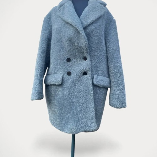 Coat used, blue, size M 38 10