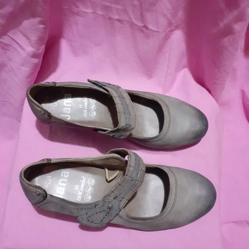 Women's shoes used, gray-elephant color, size 37.5