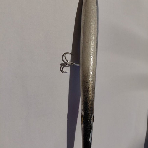 Needle lure handmade, like new, 17cm 24gr