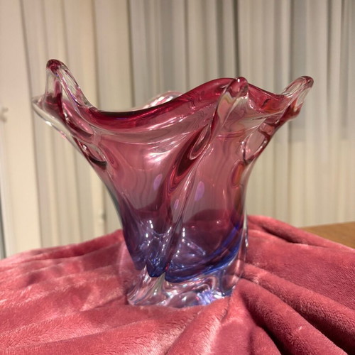 Bohemia Crystal Original Rainbow Bowl Like New