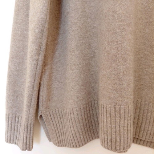 Massimo Dutti wool and cashmere turtleneck like new, S/M, beige-gray