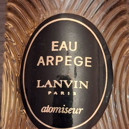 Lanvin Eau Arpege 100ml vintage edition nearly full
