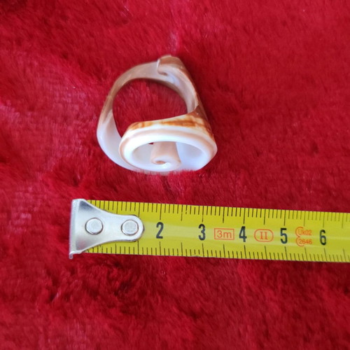 Shell ring used, unique design