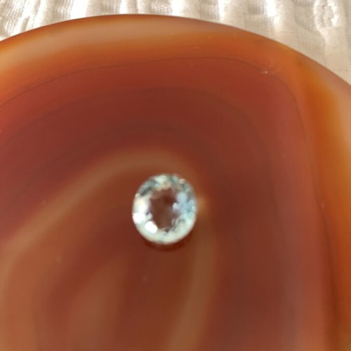 Natural loose precious stone aqua marina 2 cts