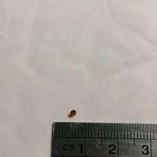 Mozambique garnet like new authentic