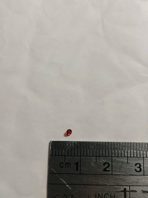 Mozambique garnet like new authentic