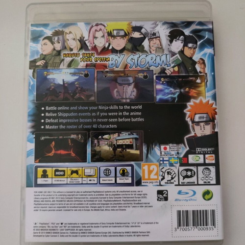 Naruto Ultimate Ninja Storm 2 for PlayStation 3 like new