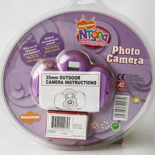 Dora the Explorer φωτογραφική μηχανή 35mm film σφραγισμένη, 2007 Nickelodeon