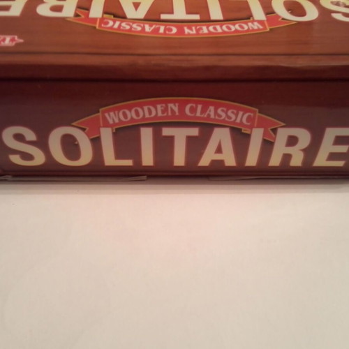 Solitaire wooden board game Tactic Wood 14025 new
