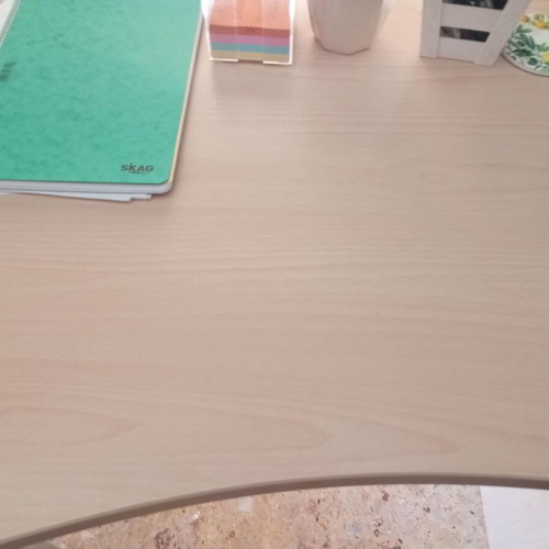 Desk and bedside table set like new for children's room
