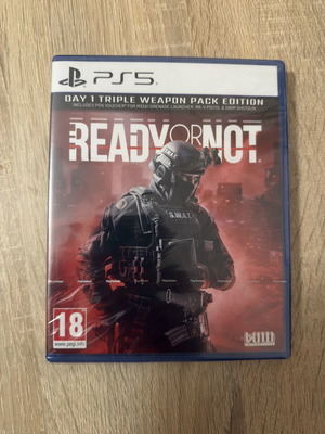 Ready or Not Day1 Edition PS5 game new, sealed