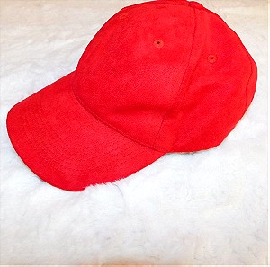 Καπέλο κόκκινο unisex Jockey