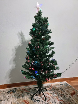 Christmas tree 120cm with led lights like new