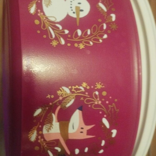 Tupperware Christmas Cookie Box used, excellent condition