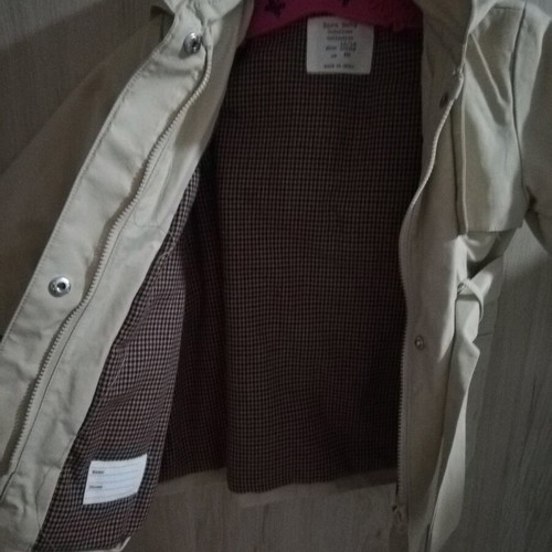 Zara baby children's trench coat like new 12-18 months