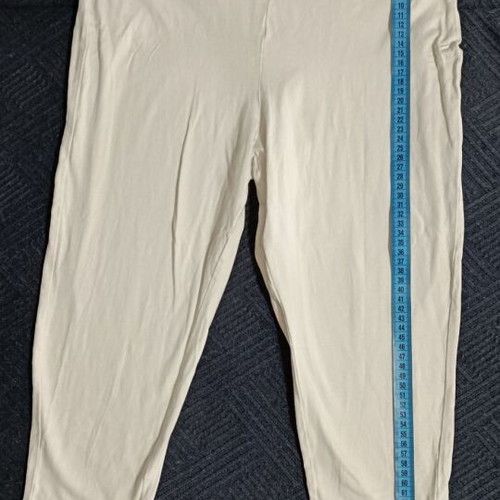 La Redoute cotton white leggings size 42-44