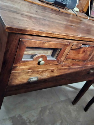 Wooden furniture with drawers like new
