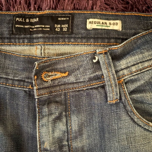 Pull & Bear denim pants used, size 42