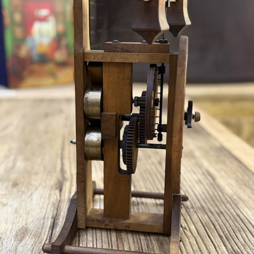 Vintage Buco Swiss Table Clock used, mechanical winding