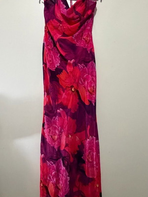 Ciel Concept Dahlia backless dress multicolor like new