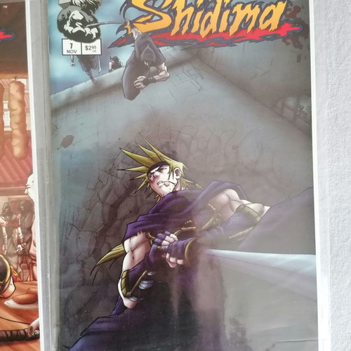 Shidima issues 1-7 used, Image Comics/Dreamwave