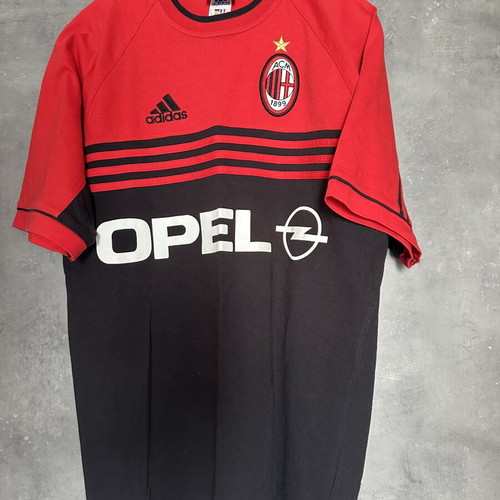 Vintage AC Milan 1999/2000 Adidas x Opel training t-shirt