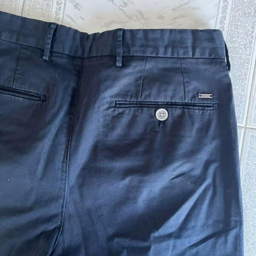 Massimo Dutti navy slim fit chino pants used, size EUR 38