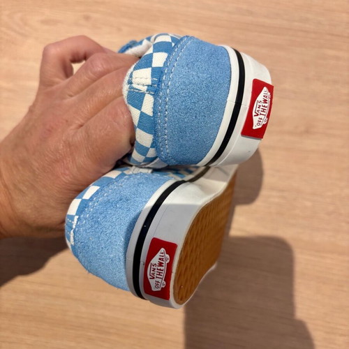 Vans Old School baby shoes used, size 23.5, light blue