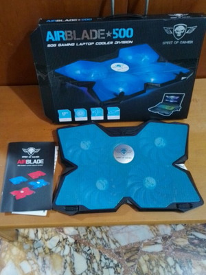 AirBlade 500 Laptop Cooling Pad like new, open box