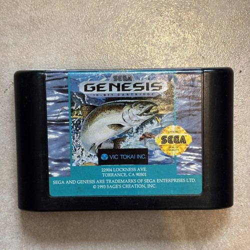 King Salmon Sega Genesis game