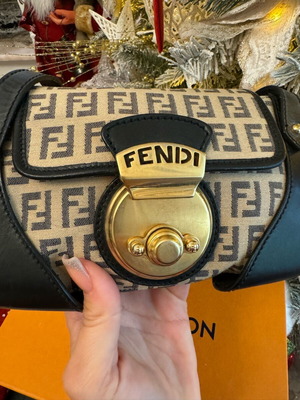 Fendi Mini Monogram Handbag like new