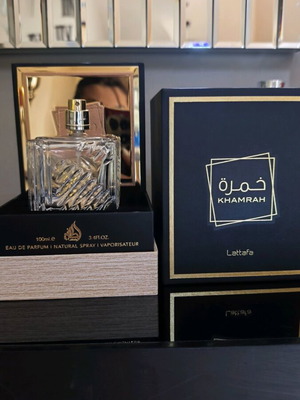 Perfume with box used, empty for decoration and collection