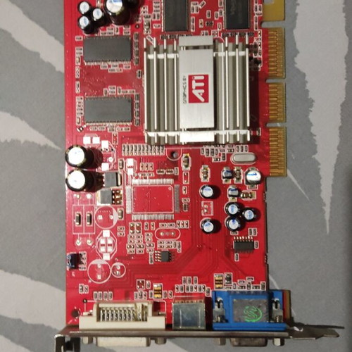 ATI Radeon 9250 graphics card used, for collectors