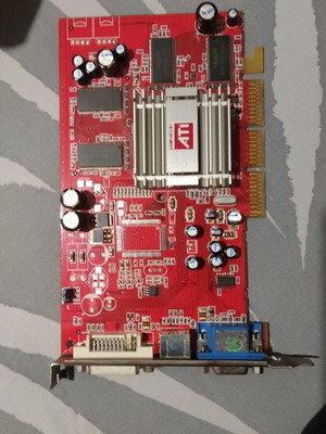 ATI Radeon 9250 graphics card used, for collectors