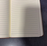 Brown notebook new