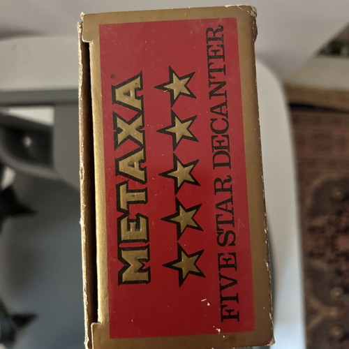 Metaxa Five Star Decanter 0.65 L new
