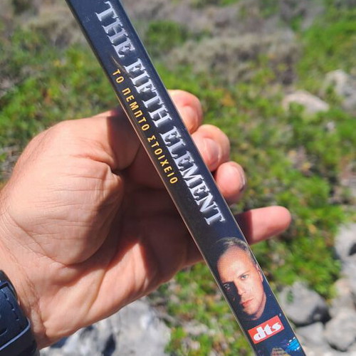Το πέμπτο στοιχείο DVD μεταχειρισμένο, δράσης περιπέτεια θρίλερ με υπότιτλους