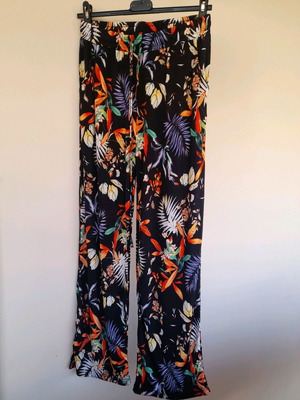 Floral pants Doretta new, one size