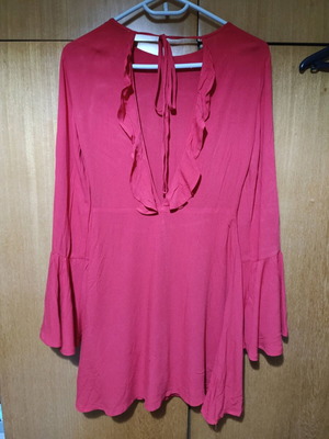 Pull & Bear pink dress used