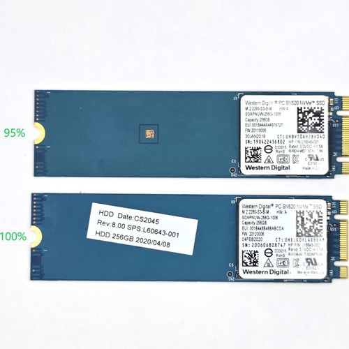 Western Digital PC SN520 256GB NVMe M.2 2280 SSD σαν καινούργιο