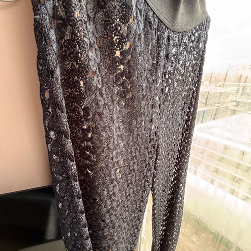 Fia women's lace palazzo pants like new, black, size S/M/L