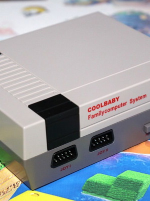 Cool Baby game console used with 600 built-in games