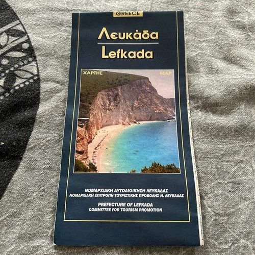 Lefkada map new