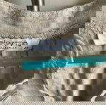  λινη 100% μπλουζα Celestino one size γκρι μπεζ της αμμου