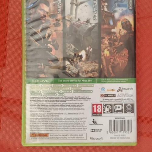 Call of Duty Black Ops 2 game like new for Xbox 360 and Xbox One